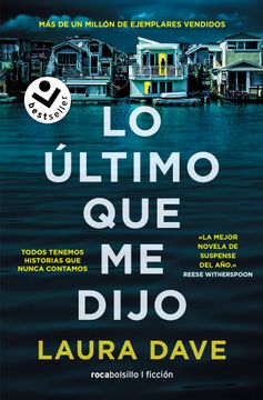portada LO ULTIMO QUE ME DIJO (in Spanish)