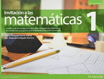 portada Invitacion A Las Matematicas 1. Cuaderno De Actividades Secundaria / 3 Ed