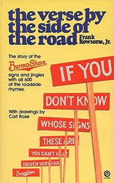 portada Verse by the Side of the Road: The Story of the Burma-Shave Signs and Jingles (en Inglés)
