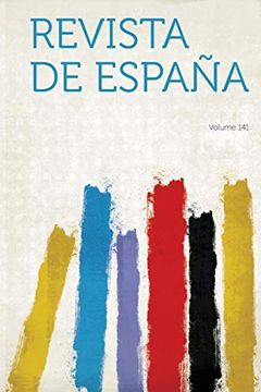 portada Revista de España Volume 141 (in Spanish)