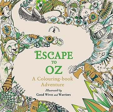 portada Escape To Oz. A Colouring Book Adventure