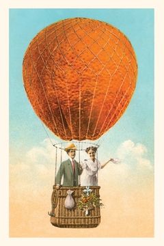 portada The Vintage Journal Couple in Orange Balloon (en Inglés)