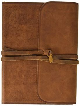 portada ESV Single Column Journaling Bible, Large Print (Brown, Flap with Strap)