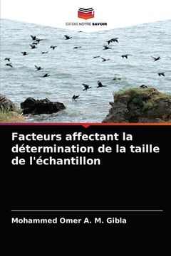 portada Facteurs affectant la détermination de la taille de l'échantillon (en Francés)