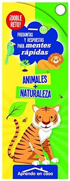 portada Aprendo en Casa Doble Reto - Animales + Naturaleza (in Spanish)