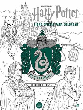 portada Harry Potter. Slytherin (Libro Oficial Para Colorear) (in Spanish)
