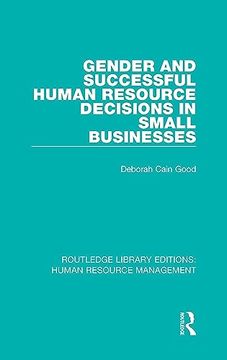 portada Gender and Successful Human Resource Decisions in Small Businesses