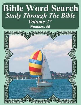 portada Bible Word Search Study Through The Bible: Volume 27 Numbers #6 (en Inglés)