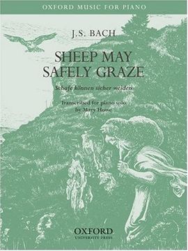 portada Sheep may Safely Graze: Piano Solo Version (en Inglés)