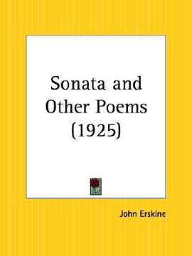 portada sonata and other poems (en Inglés)