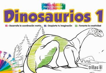 portada Para Colorear Dinosaurios 1