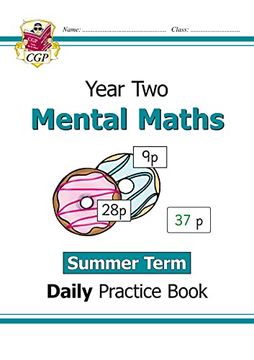 portada New ks1 Mental Maths Daily Practice Book: Year 2 - Summer Term (Cgp ks1 Maths) (in English)