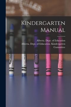 portada Kindergarten Manual (en Inglés)