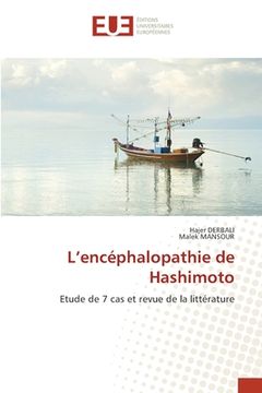 portada L'encéphalopathie de Hashimoto (en Francés)