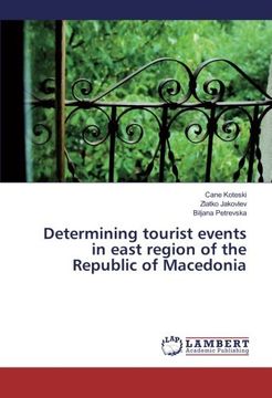 portada Determining tourist events in east region of the Republic of Macedonia