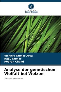 portada Analyse der genetischen Vielfalt bei Weizen (en Alemán)
