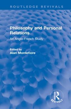 portada Philosophy and Personal Relations (Routledge Revivals) (en Inglés)