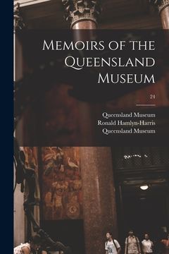 portada Memoirs of the Queensland Museum; 24 (en Inglés)