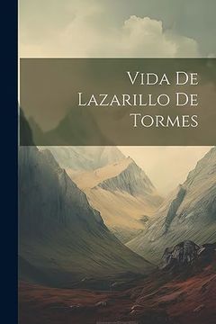 portada Vida de Lazarillo de Tormes (in Spanish)