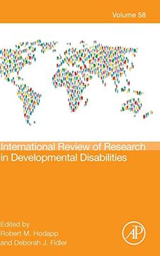 portada International Review Research in Developmental Disabilities: Volume 58 (International Review of Research in Developmental Disabilities, Volume 58) (en Inglés)