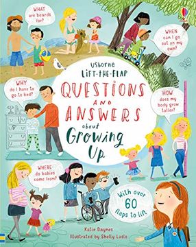 portada Lift-The-Flap Questions & Answers About Growing up (en Inglés)