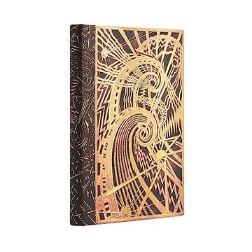 portada Paperblanks the Chanin Spiral Mini Address Book (New York Deco) (en Inglés)
