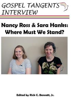 portada Nancy Ross and Sara Hanks: Where Must We Stand? (in English)