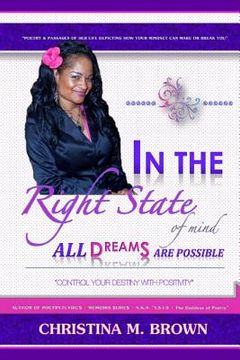 portada In The Right State of Mind: All Dreams Are Possible (in English)