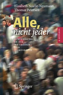portada Alle, nicht jeder: Einführung in die Methoden der Demoskopie (German Edition)