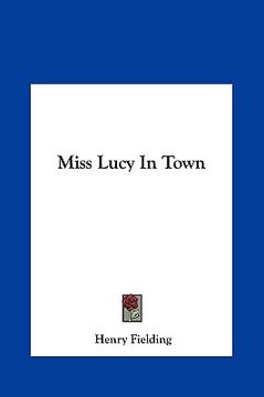 portada miss lucy in town (en Inglés)