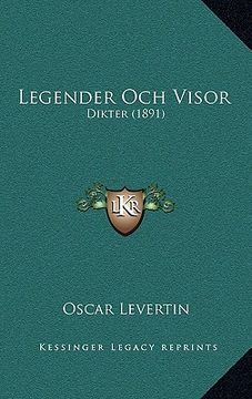 portada legender och visor: dikter (1891)