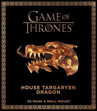 portada Game of Thrones Mask: House Targaryen Dragon (3d Mask & Wall Mount) 