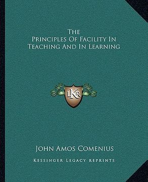 portada the principles of facility in teaching and in learning (en Inglés)