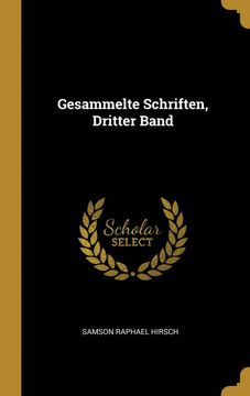 portada Gesammelte Schriften, Dritter Band 