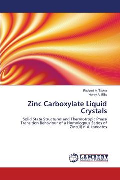 portada Zinc Carboxylate Liquid Crystals