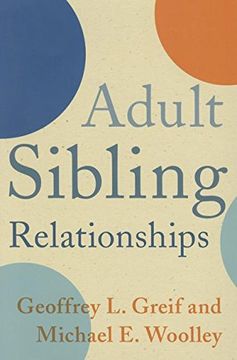 portada Adult Sibling Relationships (en Inglés)