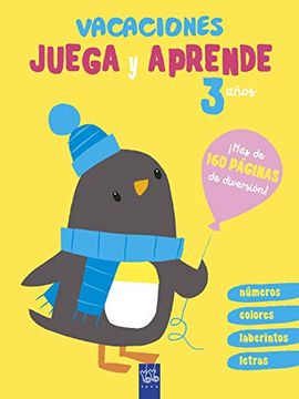 portada Vacaciones. Juega y Aprende. 3 Años (in Spanish)