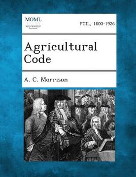 portada Agricultural Code (en Inglés)