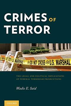 portada Crimes of Terror: The Legal and Political Implications of Federal Terrorism Prosecutions (in English)