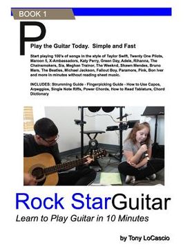portada RockStar Guitar: Learn to Play the Guitar in 10 Minutes (in English)