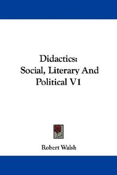 portada didactics: social, literary and political v1 (en Inglés)