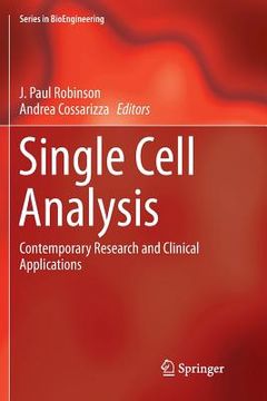 portada Single Cell Analysis: Contemporary Research and Clinical Applications (en Inglés)