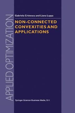 portada Non-Connected Convexities and Applications (en Inglés)