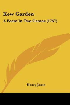 portada kew garden: a poem in two cantos (1767) (en Inglés)