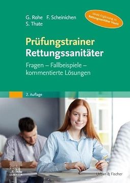 portada Prüfungstrainer Rettungssanitäter Fragen, Fallbeispiele, Kommentierte Lösungen (en Alemán)