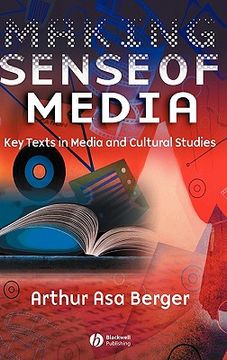 portada making sense of media: key texts in media and cultural studies (en Inglés)