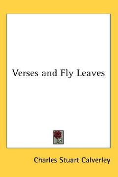 portada verses and fly leaves (in English)