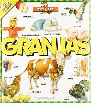 portada Observa el mundo granjas / Look at the World Farm (Spanish Edition)