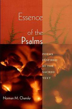 portada essence of the psalms: poems inspired by the sacred text