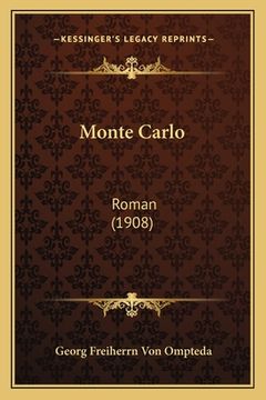 portada Monte Carlo: Roman (1908) (in German)